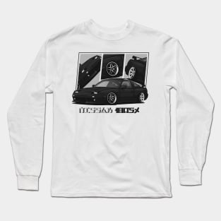 Nissan 180SX JDM Car Long Sleeve T-Shirt